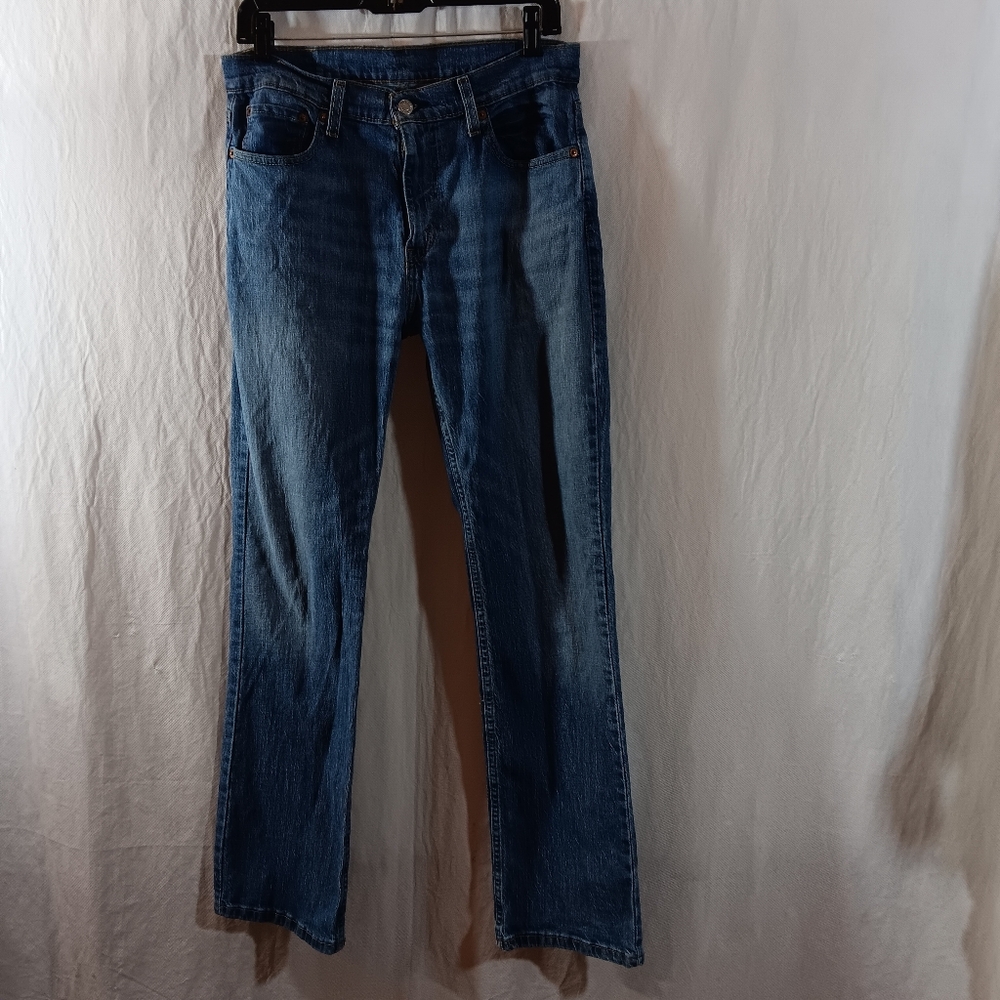 Levis 527 Womens 30 Blue Jeans Stretch Denim